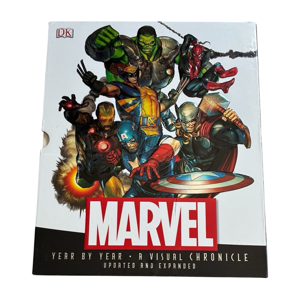 Marvel Year by Year: A Visual Chronicle Updated & Expanded Hardcover Book